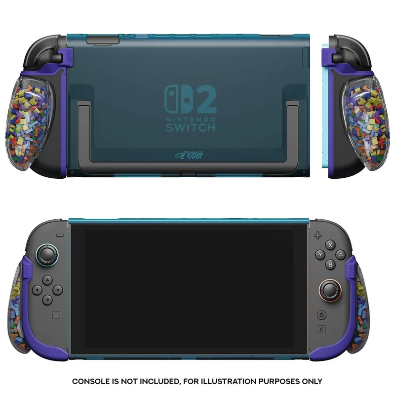 Skull & Co. FissionGrip for Nintendo Switch 2 (Tetris Limited Edition) (NS2FSG-LE-TETR)