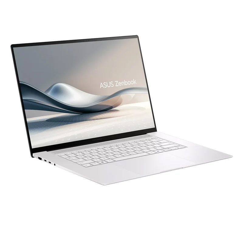 ASUS Zenbook S 16 UM5606GA-SR368WSM Laptop (Scandinavian White) | 16" 3K (2880x1800) OLED 120Hz Touchscreen | Ryzen AI 9 465 | 32GB RAM | 1TB SSD | Radeon Graphics | Windows 11 Home | MS Office Home 2024 + MS 365 Basic + Sleeve