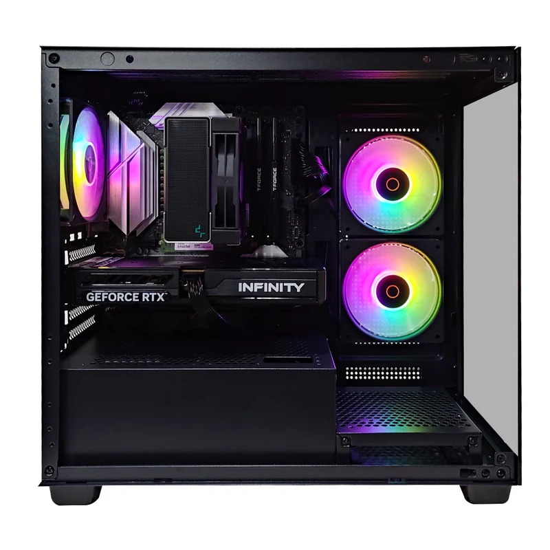 Sigma C52 Gamma Black Desktop Gaming PC | AMD Ryzen 5 7500F | 16GB RAM | 1TB SSD | RTX 5060 | Windows 11 Pro