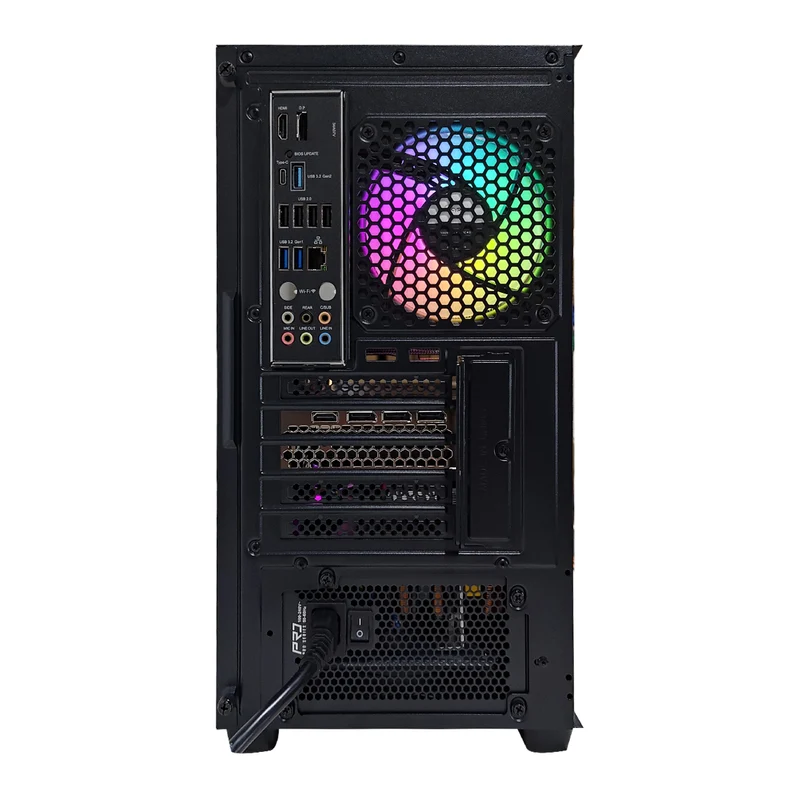 Sigma C52 Gamma Black Desktop Gaming PC | AMD Ryzen 5 7500F | 16GB RAM | 1TB SSD | RTX 5060 | Windows 11 Pro