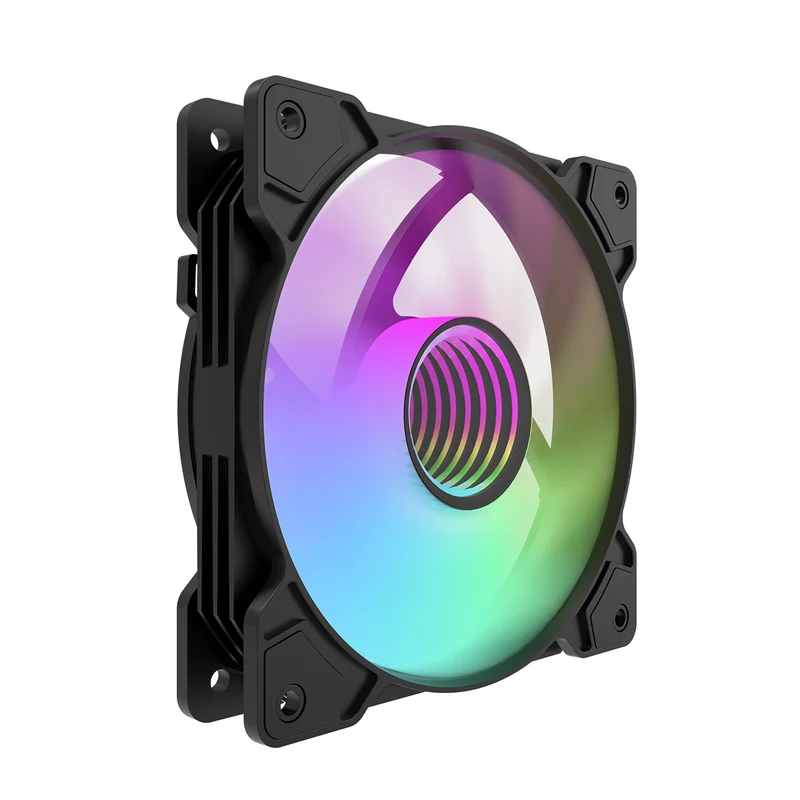 DarkFlash C8 ARGB Cooling Case Fan - 3-in-1 Pack (Black, White)