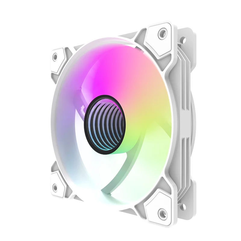 DarkFlash C8 ARGB Cooling Case Fan - 3-in-1 Pack (Black, White)