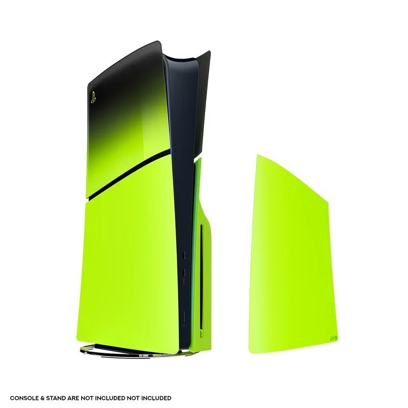 PS5 Slim Console Cover (Rhythm Blue, Remix Green, Techno Red)