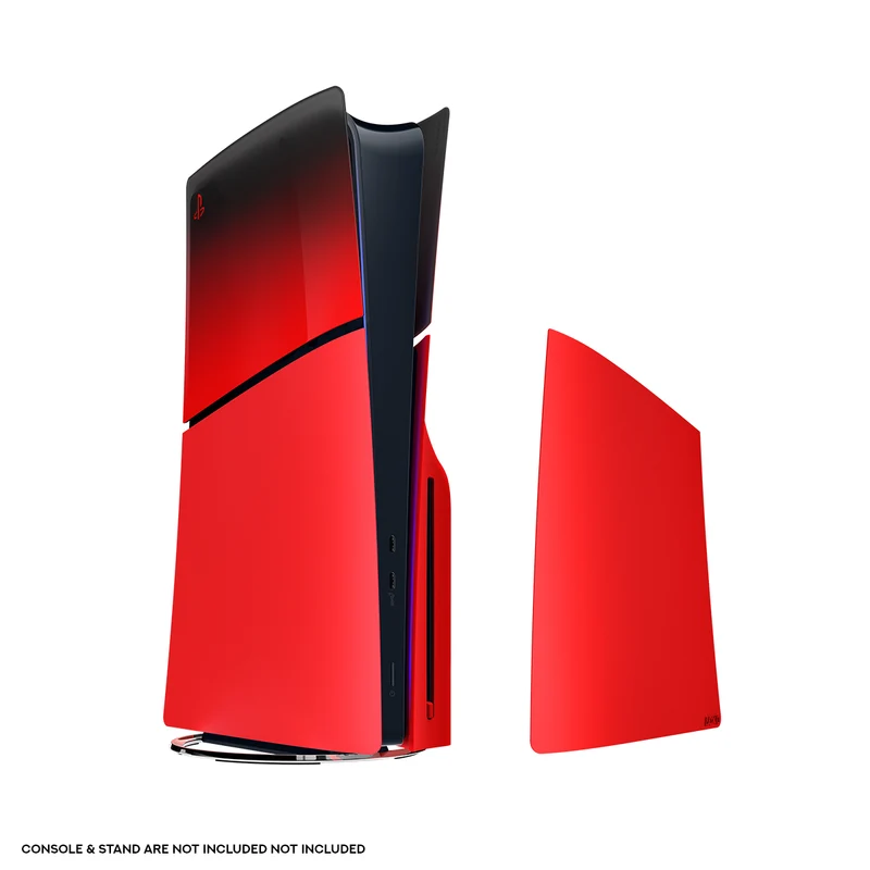 PS5 Slim Console Cover (Rhythm Blue, Remix Green, Techno Red)