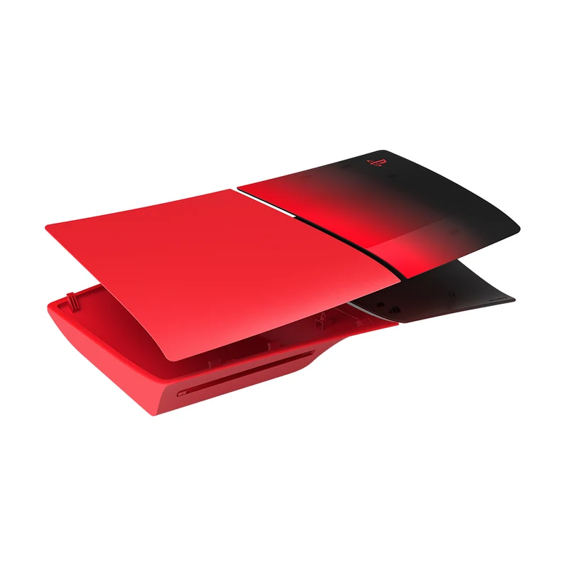 PS5 Slim Console Cover (Rhythm Blue, Remix Green, Techno Red)