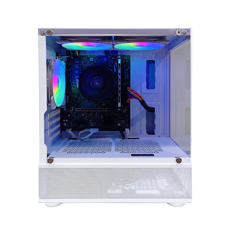 Alpha Lite Tyro-W Desktop Gaming PC | AMD Ryzen 5 3400G | 8GB RAM | 512GB SSD | Integrated GPU | Windows 11 Pro