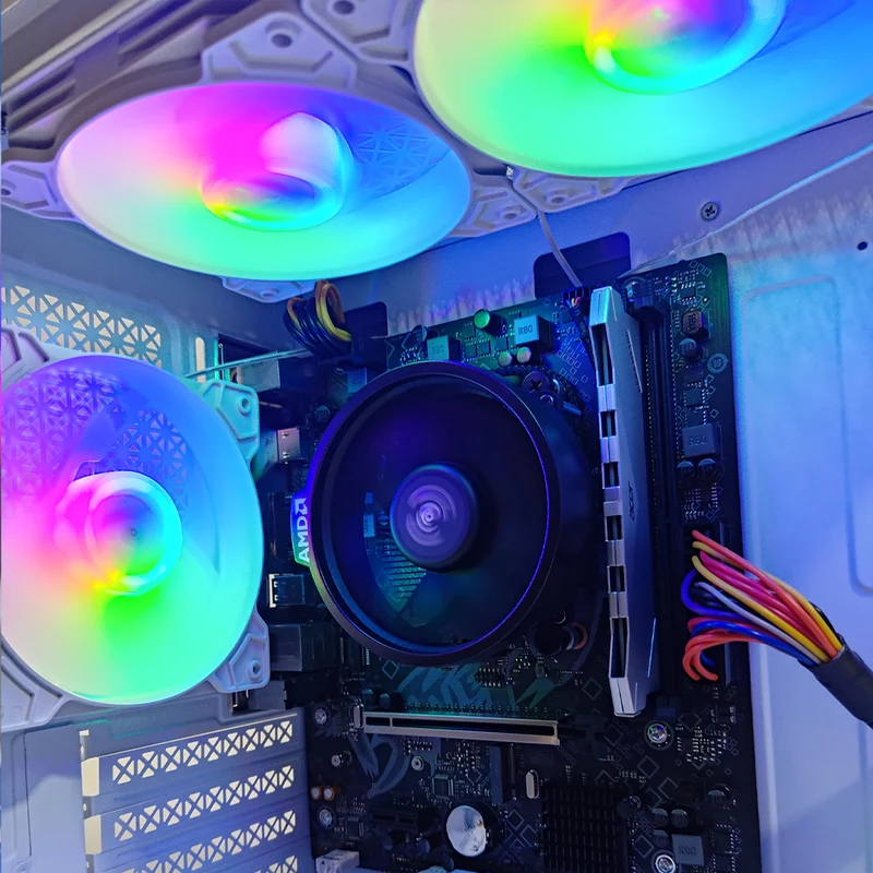 Alpha Lite Tyro-W Desktop Gaming PC | AMD Ryzen 5 3400G | 8GB RAM | 512GB SSD | Integrated GPU | Windows 11 Pro