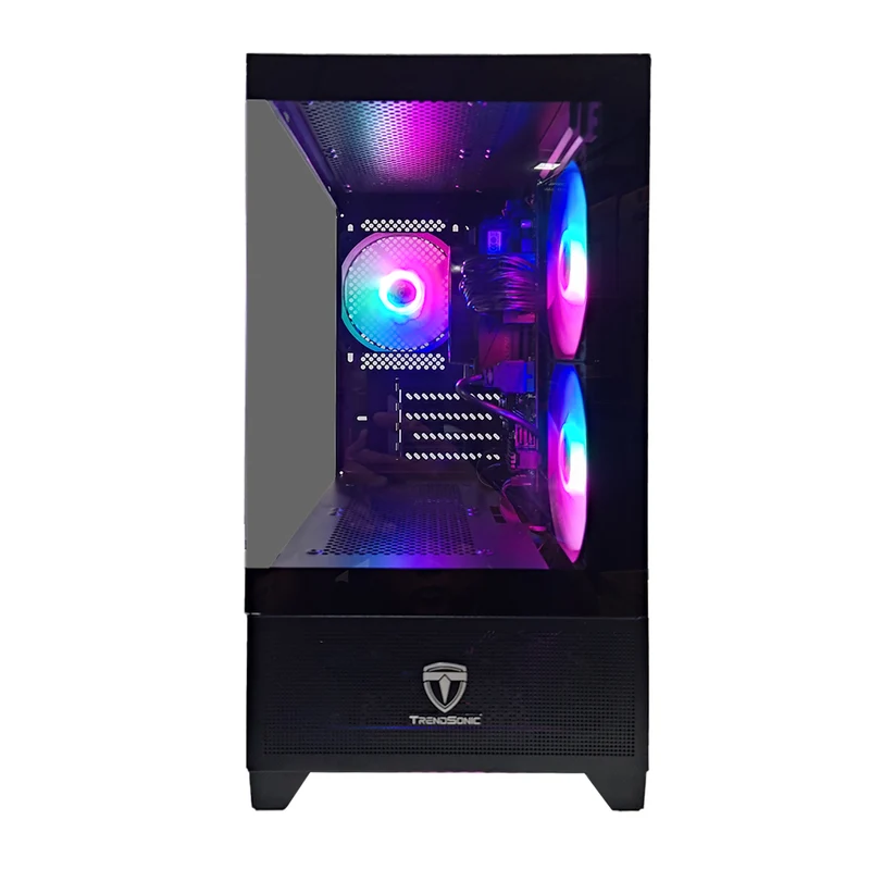 Alpha Lite Xion Black Desktop Gaming PC | AMD Ryzen 5 3400G | 16GB RAM | 512GB SSD | Integrated GPU | Windows 11 Pro