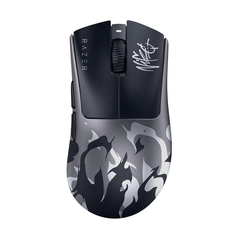 Razer DeathAdder V4 Pro Ultra-lightweight Ergonomic Wireless Esports Gaming Mouse with Razer Optical Scroll Wheel (NiKo Ed.)