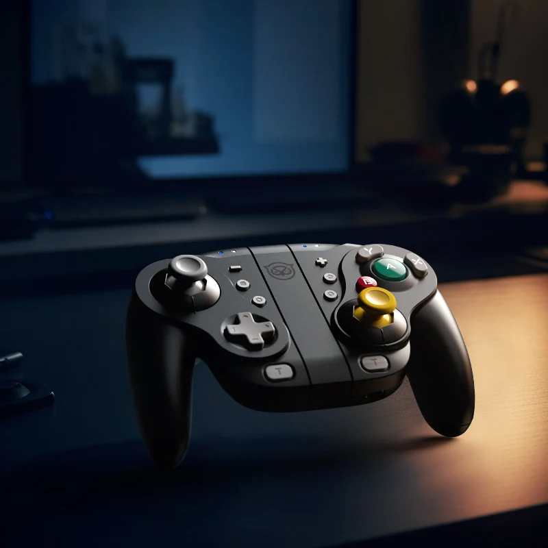 NYXI Wizard Wireless Joy-Pad for Nintendo Switch/Nintendo Switch Lite/Nintendo Switch OLED (Black Style) (SJ01BK)