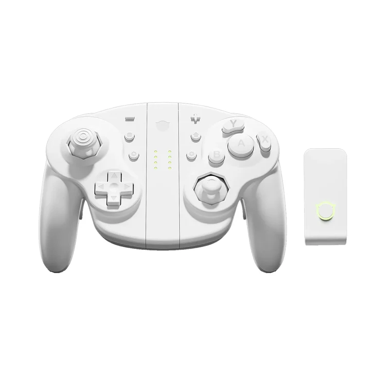 NYXI Wizard 2 TMR Joy-Pad for Nintendo Switch/NGC/Wii/PC (White Special Edition, Orange Special Edition) (NJ10WH, NJ10OR)