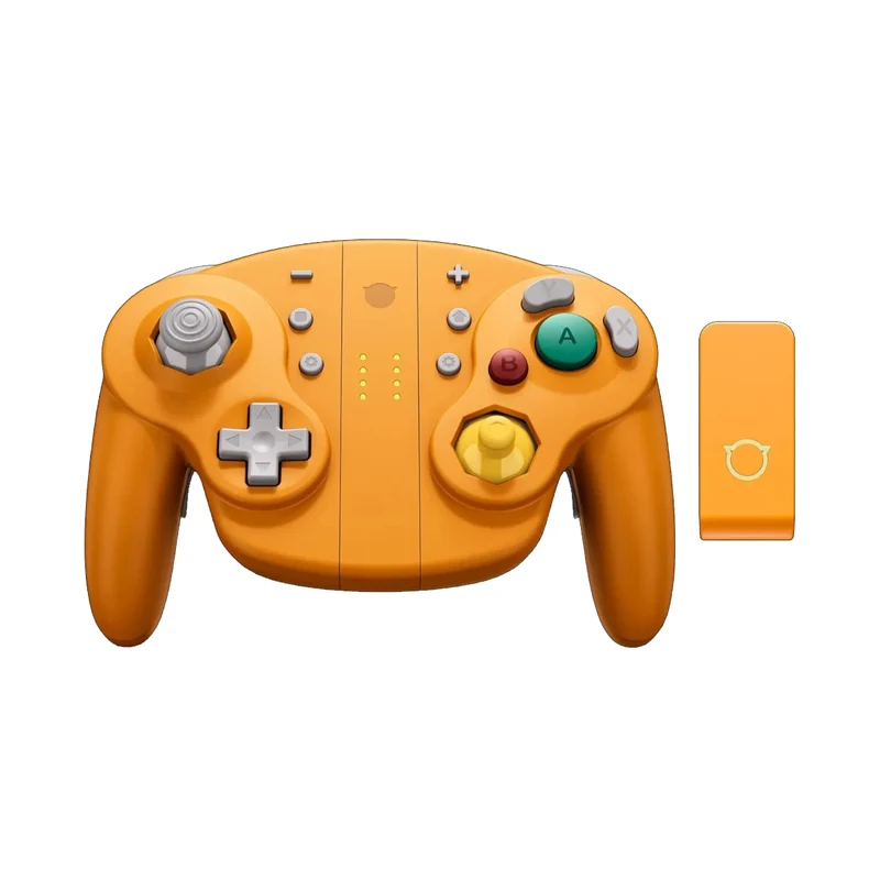 NYXI Wizard 2 TMR Joy-Pad for Nintendo Switch/NGC/Wii/PC (White Special Edition, Orange Special Edition) (NJ10WH, NJ10OR)