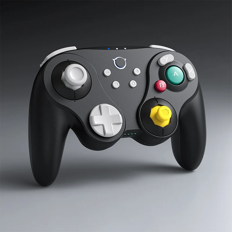 NYXI Warrior Bluetooth Controller for NGC/Nintendo Switch/Wii/Windows (Black Style, Spice Orange, Purple Style)