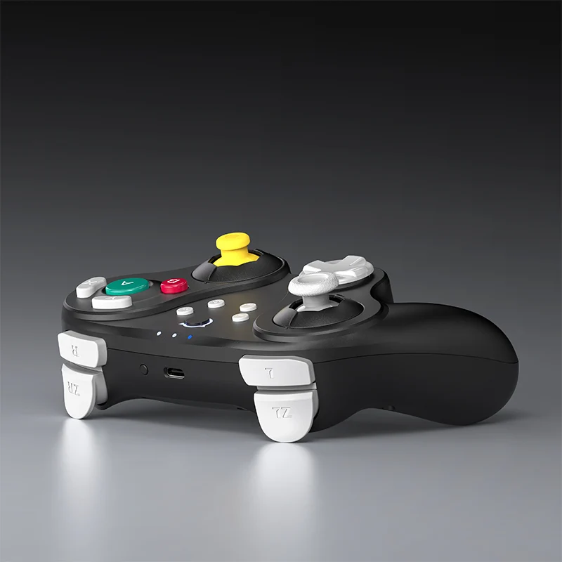 NYXI Warrior Bluetooth Controller for NGC/Nintendo Switch/Wii/Windows (Black Style, Spice Orange, Purple Style)