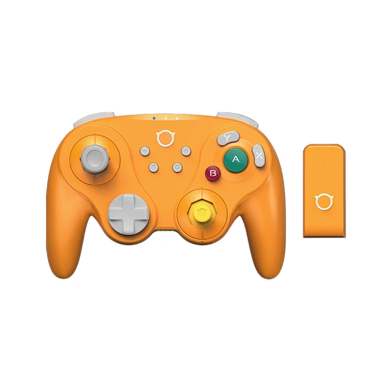 NYXI Warrior Bluetooth Controller for NGC/Nintendo Switch/Wii/Windows (Black Style, Spice Orange, Purple Style)