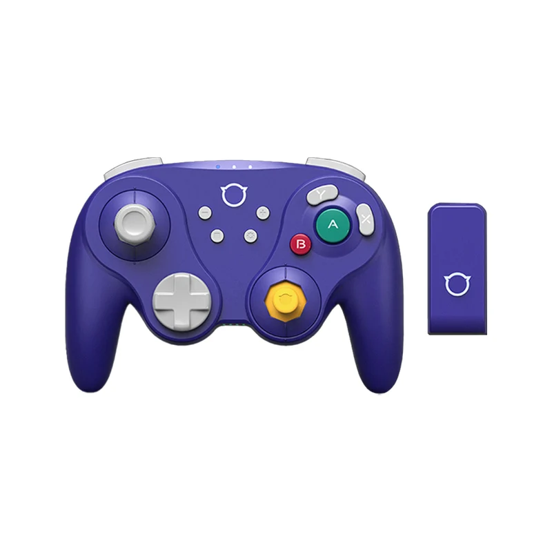 NYXI Warrior Bluetooth Controller for NGC/Nintendo Switch/Wii/Windows (Black Style, Spice Orange, Purple Style)