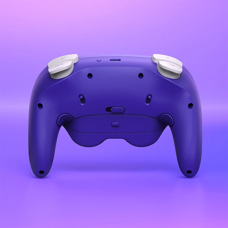 NYXI Warrior Bluetooth Controller for NGC/Nintendo Switch/Wii/Windows (Black Style, Spice Orange, Purple Style)