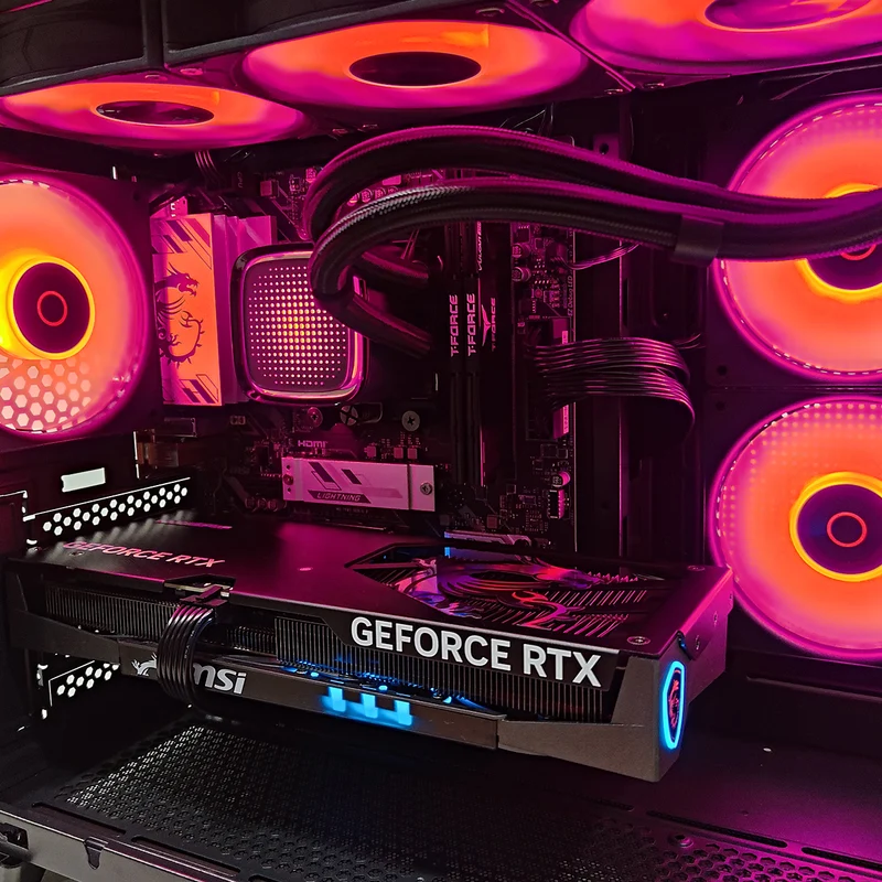 Aurora C285MP Black Desktop Gaming PC | AMD Ryzen 7 8700F | 16GB RAM | 1TB SSD | RTX 5060 Ti | Windows 11 Pro