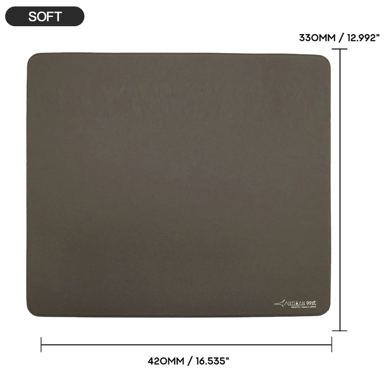Artisan Ninja FX Type-99 Gaming Mousepad - Gray (XSOFT, SOFT, MID) (L, XL, XXL)
