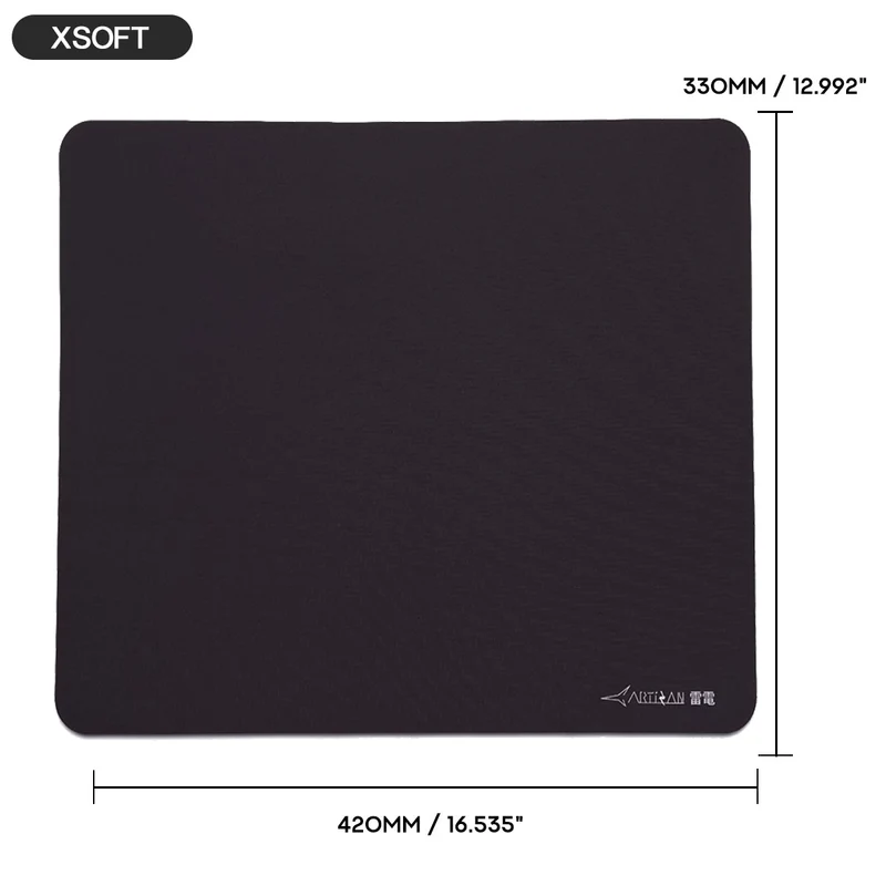 Artisan Raiden Classic Gaming Mousepad - Coffee Brown (XSOFT, MID) (L, XL)