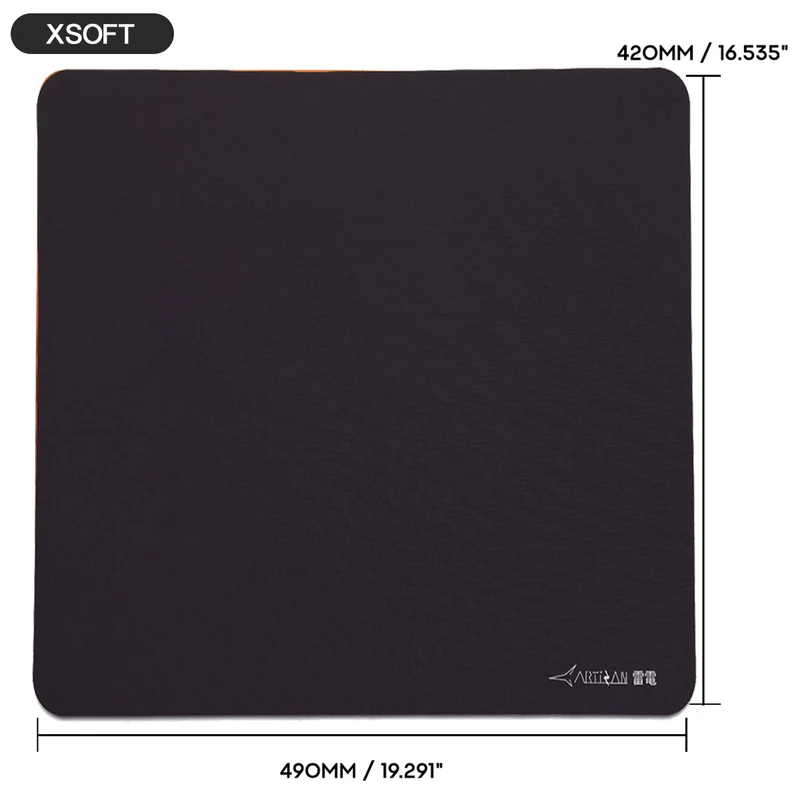 Artisan Raiden Classic Gaming Mousepad - Coffee Brown (XSOFT, MID) (L, XL)