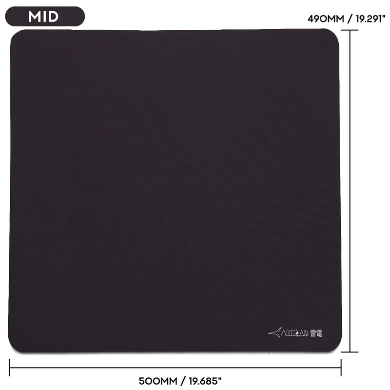 Artisan Raiden Classic Gaming Mousepad - Coffee Brown (XSOFT, MID) (L, XL)