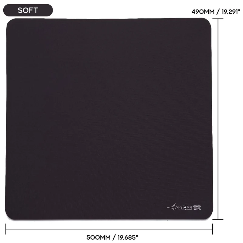 Artisan Raiden Classic Gaming Mousepad - Coffee Brown (XSOFT, MID) (L, XL)