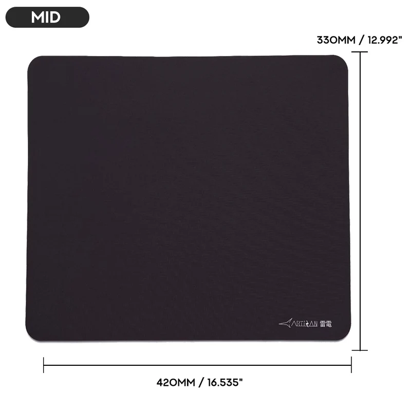 Artisan Raiden Classic Gaming Mousepad - Coffee Brown (XSOFT, MID) (L, XL)