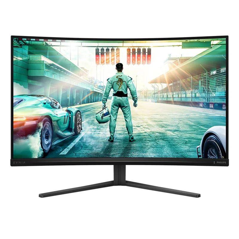 Philips Evnia 32M2C3500L/96 31.5" QHD (2560x1440) 180Hz 1ms GTG Fast VA Curved Gaming Monitor with Tilt Adjustment (Black)