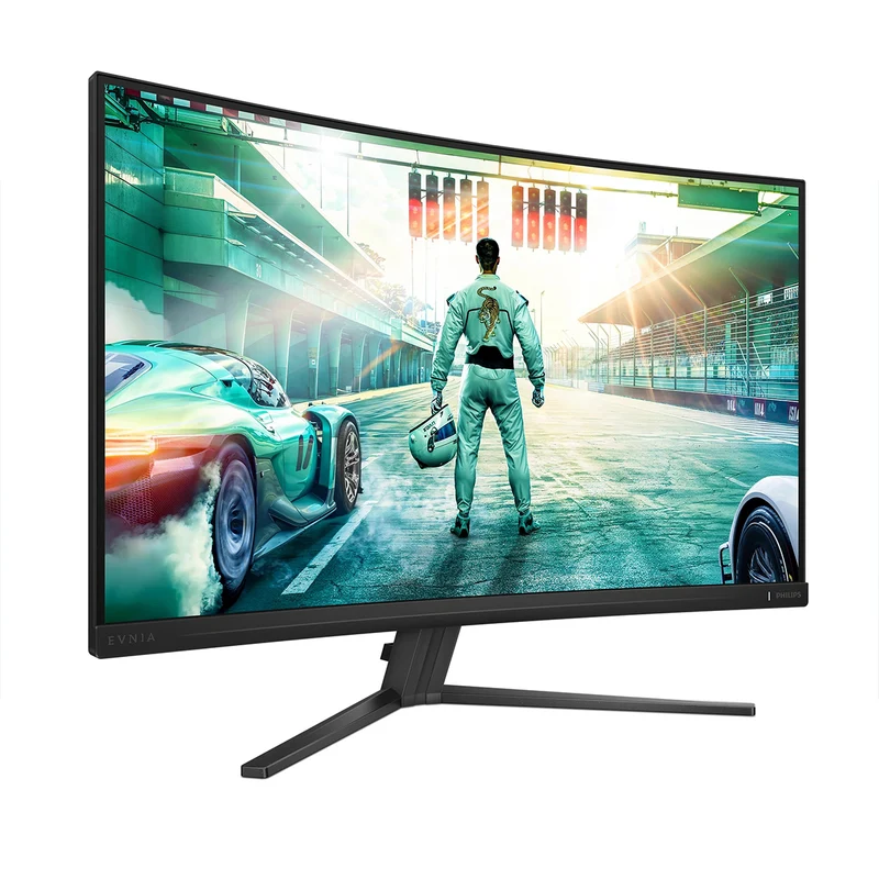 Philips Evnia 32M2C3500L/96 31.5" QHD (2560x1440) 180Hz 1ms GTG Fast VA Curved Gaming Monitor with Tilt Adjustment (Black)