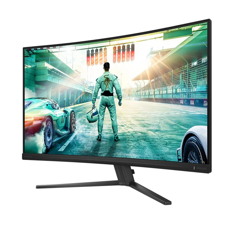 Philips Evnia 32M2C3500L/96 31.5" QHD (2560x1440) 180Hz 1ms GTG Fast VA Curved Gaming Monitor with Tilt Adjustment (Black)