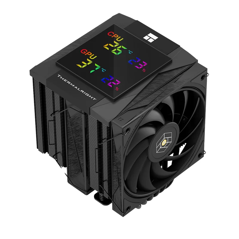 Thermalright Royal Knight 120 Digital CPU Air Cooler (Black, White)