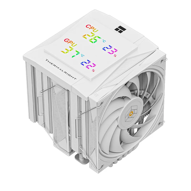 Thermalright Royal Knight 120 Digital CPU Air Cooler (Black, White)