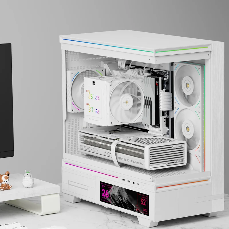 Thermalright Royal Knight 120 Digital CPU Air Cooler (Black, White)