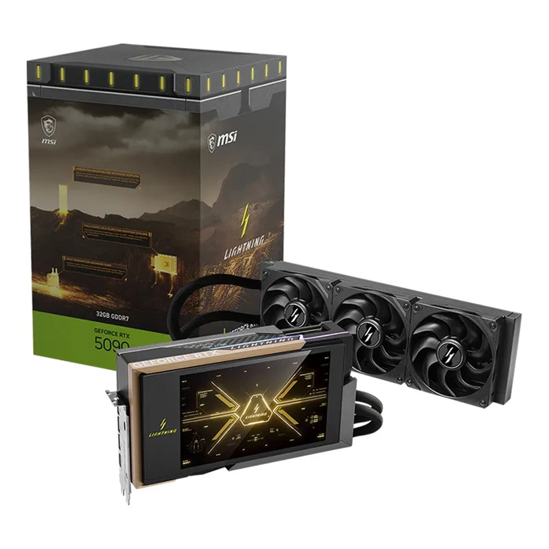 MSI Geforce RTX 5090 32GB Lightning Z GDDR7 Graphics Card