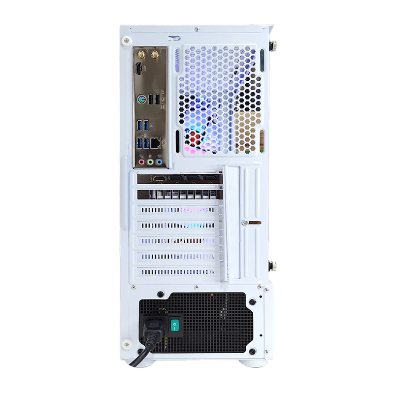 Sigma Aurora White Desktop Gaming PC | AMD Ryzen 5 5600 | 16GB RAM | 512GB SSD | RTX 5060 | Windows 11 Pro