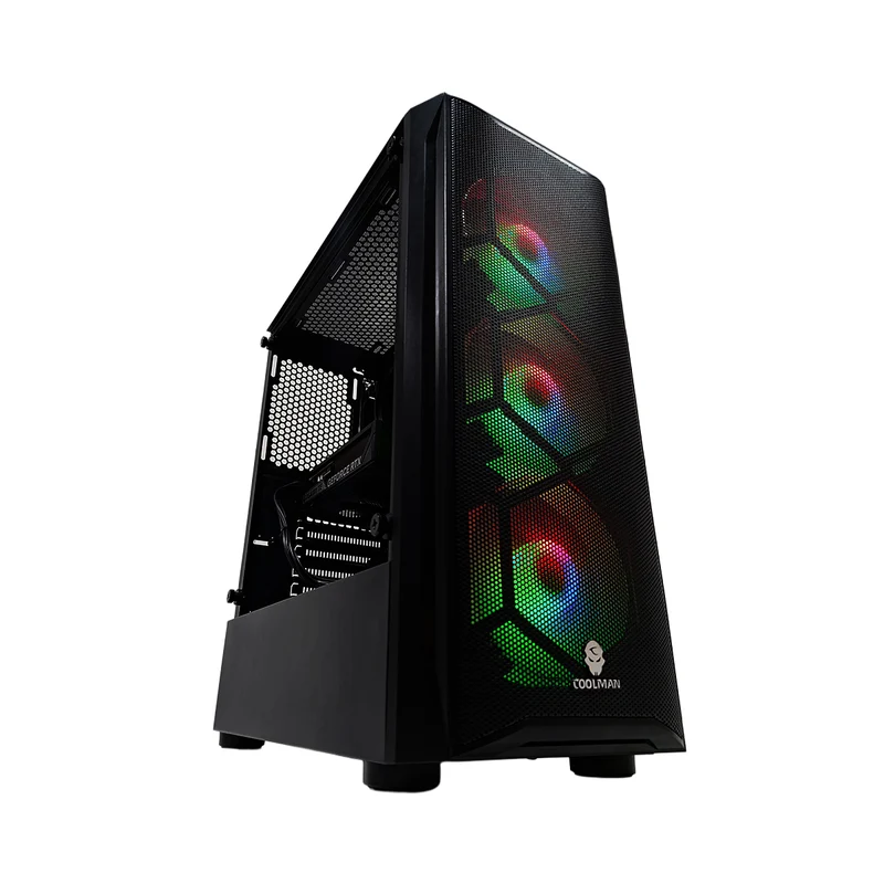 Sigma Aurora Black Desktop Gaming PC | AMD Ryzen 5 5600 | 16GB RAM | 512GB SSD | RTX 5060 | Windows 11 Pro