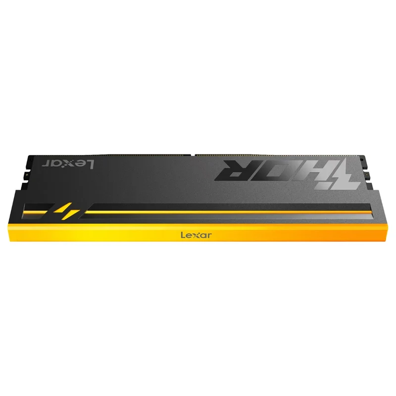 Lexar Thor RGB 2nd Gen DDR5 32GB (2x16GB) 6000MT/s CL38 1.35V 288-Pin U-Dimm Dual Pack Desktop Memory (Black) (LD5U16G60C38BV-RGD)