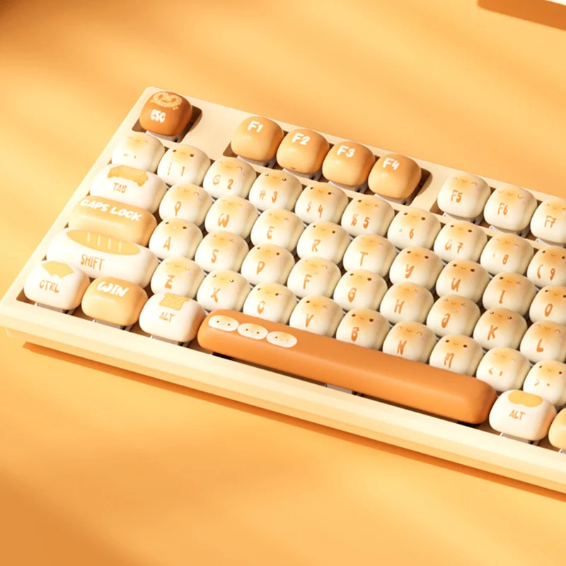 Akko 5087 V3 Bun Wonderland Multi-Mode RGB Hot-Swappable Mechanical Keyboard (Akko V3 Piano Pro Switch)