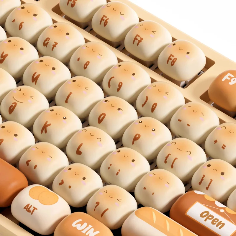 Akko 5087 V3 Bun Wonderland Multi-Mode RGB Hot-Swappable Mechanical Keyboard (Akko V3 Piano Pro Switch)