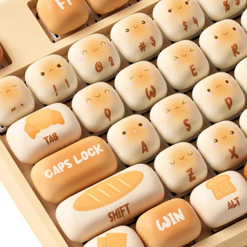 Akko 5087 V3 Bun Wonderland Multi-Mode RGB Hot-Swappable Mechanical Keyboard (Akko V3 Piano Pro Switch)
