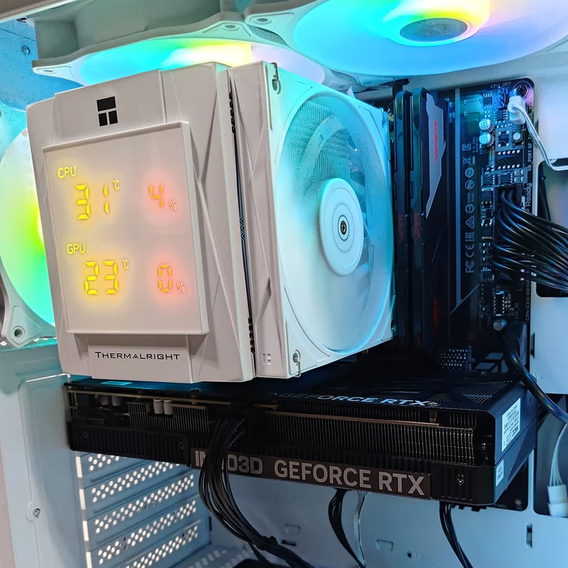 Aurora Airone 100 White Desktop Gaming PC | AMD Ryzen 7 8700F | 16GB RAM | 1TB SSD| RTX 5060 TI | Windows 11 Pro