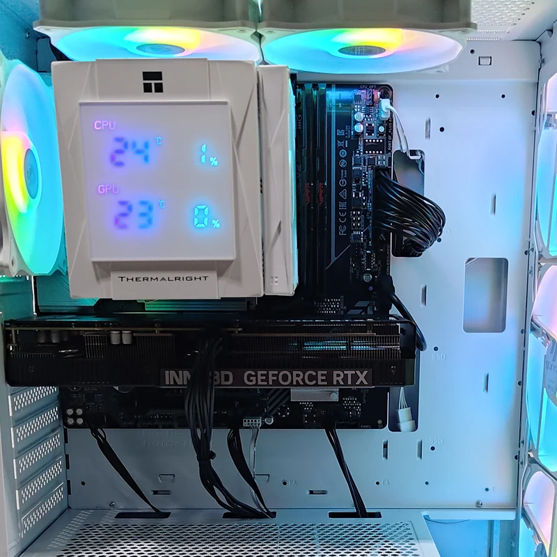 Aurora Airone 100 White Desktop Gaming PC | AMD Ryzen 7 8700F | 16GB RAM | 1TB SSD| RTX 5060 TI | Windows 11 Pro