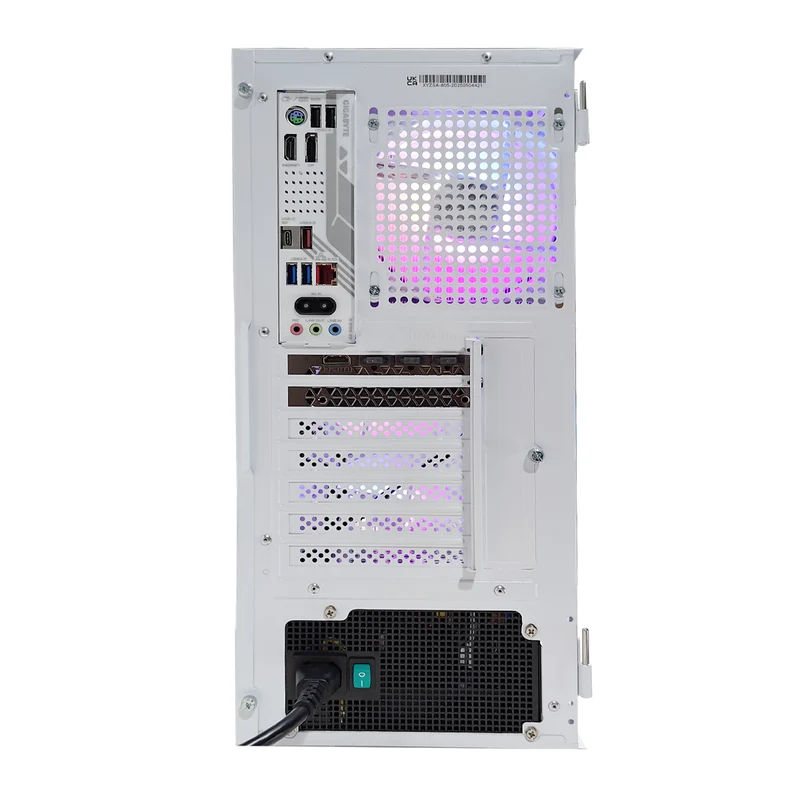 Aurora Airone 100 White Desktop Gaming PC | AMD Ryzen 7 8700F | 16GB RAM | 1TB SSD| RTX 5060 TI | Windows 11 Pro
