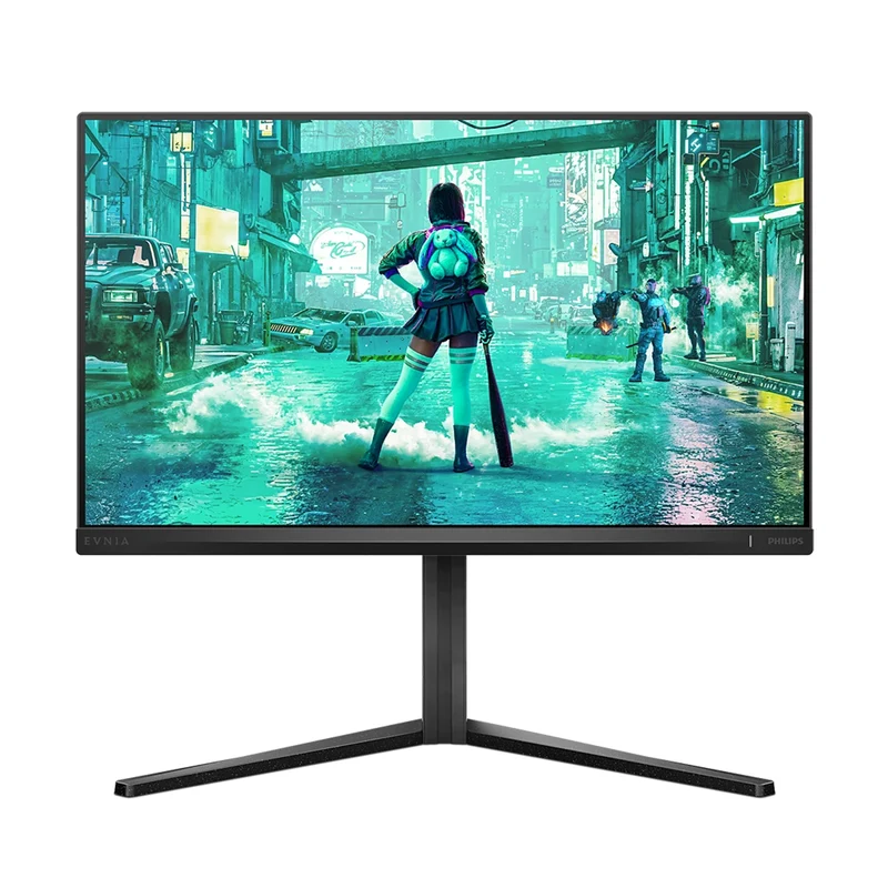 Philips Evnia 24M2N3200A/01 23.8" FHD (1920x1080) 180Hz 1ms GTG Fast IPS Gaming Monitor with Height, Tilt, Swivel & Pivot Adjustment (Charcoal)