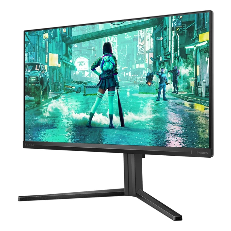 Philips Evnia 24M2N3200A/01 23.8" FHD (1920x1080) 180Hz 1ms GTG Fast IPS Gaming Monitor with Height, Tilt, Swivel & Pivot Adjustment (Charcoal)