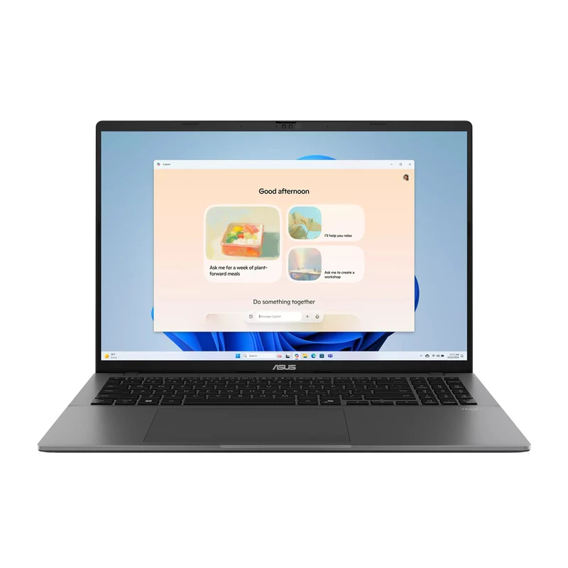 ASUS Vivobook S16 S3607VA-RP181WSM Laptop (Matte Gray) | 16" WUXGA (1920x1200) IPS | Core 5 210H | 16GB RAM | 512GB SSD | UHD Graphics | Windows 11 Home | MS Office Home & Student 2024 + ASUS AP4600 Backpack