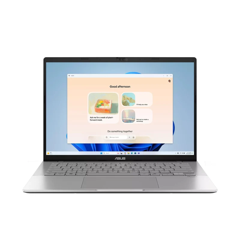 ASUS Vivobook S14 S3407VA-LY135WSM Laptop (Cool Silver) | 14" WUXGA (1920x1200) IPS | Core 5 210H | 16GB RAM | 512GB SSD | UHD Graphics | Windows 11 Home | MS Office Home & Student 2024 + ASUS AP4600 Backpack