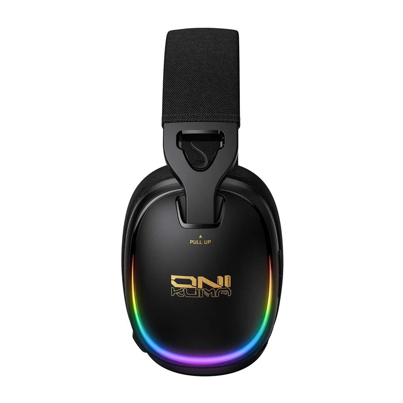 Onikuma GT805 4-Mode RGB Gaming Headset (Black, White)