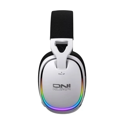 Onikuma GT805 4-Mode RGB Gaming Headset (Black, White)